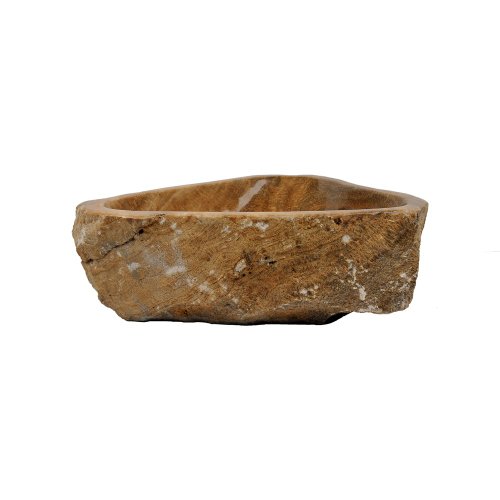 Wohnfreuden Onyx Marmor Waschbecken nussbraun 47*35*15cm8