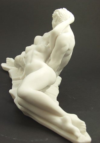 Skulptur AKT Das Ying & Yang der Liebe