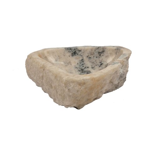 Wohnfreuden Onyx Marmor Waschbecken perlgrau ca. 55x47x16cm6