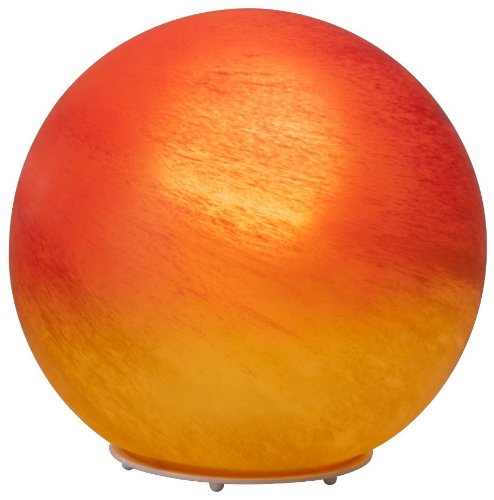 Brilliant Timo 60W Tischleuchte, klein, rot / orange / alabaster, 51847/242