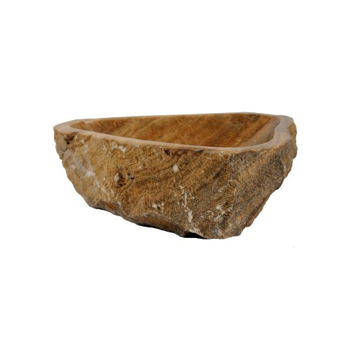 Wohnfreuden Onyx Marmor Waschbecken nussbraun 47*35*15cm7