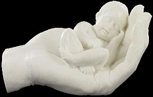 A Little Handvoll-Alabaster-Skulptur, Love is Blue-Kollektion