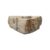 Wohnfreuden Onyx Waschbecken weiss-grau 44*48*18cm7