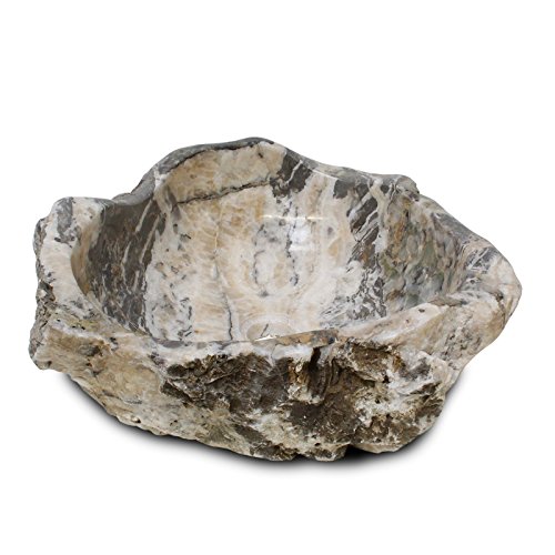 Steinwaschbecken Handwaschbecken Waschbecken Waschtisch Basin Natur Stein Onyxmarmor Alabaster Naturstein AL1667