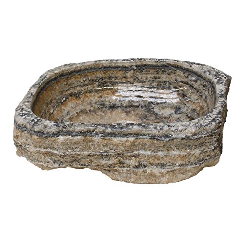 Onyxmarmor Naturstein Waschbecken Basin Natur Stein Handwaschbecken Steinwaschbecken Waschtisch Alabaster AL162