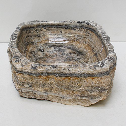 Onyxmarmor Naturstein Waschbecken Basin Natur Stein Handwaschbecken Steinwaschbecken Waschtisch Alabaster AL1625